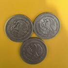 Very Good 1989 Mexican Libertad 1 Oz   Coin-3pc As Shown In The Figure