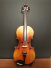 Antique Czechoslovakia Copy Antonius Stradivarius 4 4 Violin Ready To Play