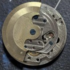 China Made Silver golden Mechanical Movement With Moon Phase At 6 Position