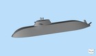 3d-printed 1 2000 1250 700 212cd Conventional Submarine Unpainted Model