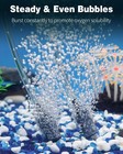 Aquarium Air Stone 1 Inch  Fish Tank Air Stone Aerator Bubble Diffuser For Na   