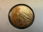 1908 Gold Usa  2 5 Dollar Indian Head Quarter Eagle Coin