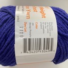 Peaches   Cream Original 100  Cotton Yarn 4 Ply Worsted Weight 49 Deep Purple