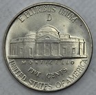 1943 D Jefferson Silver War Time Nickel Gem Bu Full Steps Lustrous Us 5c Coin