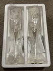 Lenox Eternal Love Pair Of Champagne Flutes Wedding Toasting Glasses In Box