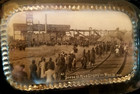 Cherry Illinois Rppc 1909 Cherry Mine Disaster Souvenir Paperweight Coal 259 Die