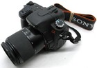 Sony Alpha Dslr-a350 14 2mp Camera W  18-70mm Lens For Parts Or Repair