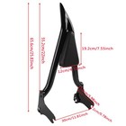 22   Detachable Backrest Sissy Bar For Harley Street Glide Electra Glide 97-08