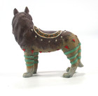 Westland Call Of The Wolf Figure Tribal Art Sculpture Brown Resin Totem Figure