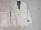 Boys T o  White Jacket   Pants 2pc  Suit Slim  Classic   Husky Sizes 4 - 20