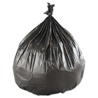 Inteplast Group High-density Can Liner 40 X 48  Black 25 roll 10 Rolls carton