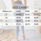 Women Tik Tok Yoga Pants Anti-cellulite Push Up Ruched High Waist Leggings Gym