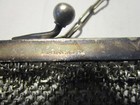 Vintage German Silver Mesh Chain Mail Flapper Purse