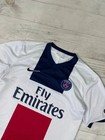 Nike Paris Saint Germain Psg 2013 2014 Away Shirt Jersey Men Sz Xl White