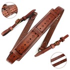 Tourbon Leather Camera Strap Padded Neck Harness Binoculars Belt-specialoffer