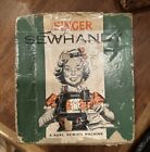Vintage Singer Childs Toy Sewing Machine With Box And Clamp