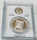 Intaglio Mint Sons Of Liberty Proof Strike   1oz Silver Coin Coa Only 100 Made  