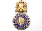 Original Wwii-era French M  daille Militaire  military Medal 