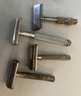 Lot Of Vintage Razors And Grooming Scissors  Set 7