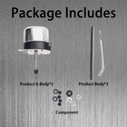 Windshield Wiper Motor Kit Street Hot Rod Universal Boat For Chevy For Jeep