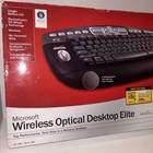 New Vtg Microsoft Wireless Desktop Elite Keyboard And Mouse Combo Model 1011