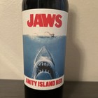 Jaws 50th Anniversary Amity Island Red Empty Wine Bottle
