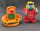 Vintage Mcdonald s Changeables Happy Meal Toys Lot Of 4 Transformers 1988 1989 