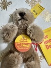 Vintage Steiff Mini 3 5  Teddy Bear 0202 11 Beige Brown Original Tags