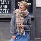Oversized Chunky Blanket Scarf For Women Winter Warm Colorful Big Scarfs Plai   