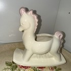 Haeger Rocking Horse Pottery Planter 6    Baby Vintage Mcm 
