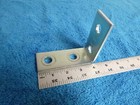 Unistrut P1325 Electrogalvanized 4 Hole 90 Degree Angle Fittings  2pk  New