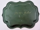 Vintage Mcm Georges Briard Signed Hand Painted Bird Motif Small Metal Tray