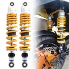 Motorcycle 330mm 13  Gold Rear Air Shocks Damper Absorbers Suspension