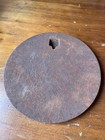 Antique Vtg Cast Iron Wood Stove Eye Burner Cover  Lid 8 5 16   
