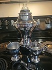 Beautiful Vintage 1940 United Electric Percolator Coffee Set 840a  No Tray 