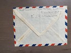Old Collectible Cover From Czechoslovakia To Palestine 1947