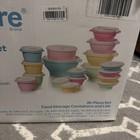 Tupperware Heritage Collection 32 Pcs Food Storage Container Set Vintage Colors