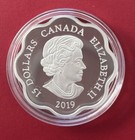 Lunar Lotus Year Of The Pig 2019 Canada 26 7g 9999 Pure Silver Proof  15 Coin