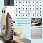 Metal Stamping Marking Machine Manual Plate Stamping Printer Dog Tag Embosser