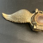 Vtg Original Brass Eagle Wings Radiator Cap Ford Model A T Boyce Motometer Hood