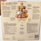 Wilton Mini Dessert Stand 4 Tier 24 Cupcake Holder Spiral Birthday Party Fruit