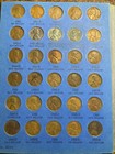 Lincoln Wheat Cent Album Set  1941-1958 Complete 51 Different Date mints Set