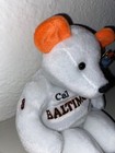 Cal Rippin Baltimore Beanie Bear 8  Tall Tags 1999 Salvino s Bammers  8