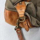 Vintage Polo Ralph Lauren Canvas Leather Weekender Safari Duffel Travel Bag Xl