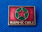 Mapu Obrero Campesino Chile Party Socialism Communism Propaganda Pin Badge Ussr