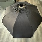 Paul C  Buff 55  Deep White  Umbrella Black Exterior With Case  no Stand 