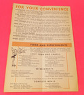 Vintage 1958 Disneyland Illustrated Brochure Disney Park Map Pamphlet
