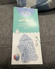 Nwt Miffy Pillowfort Checkerboard Oversized Hooded Towel Blue