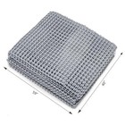Mainstays Non-skid  Non-slip  Pvc-coated Polyester Rug Pad Gray  4  X6 