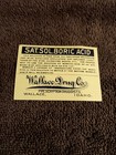 Old Vintage Original 2 Assorted Drug Store Label 1920 30s
